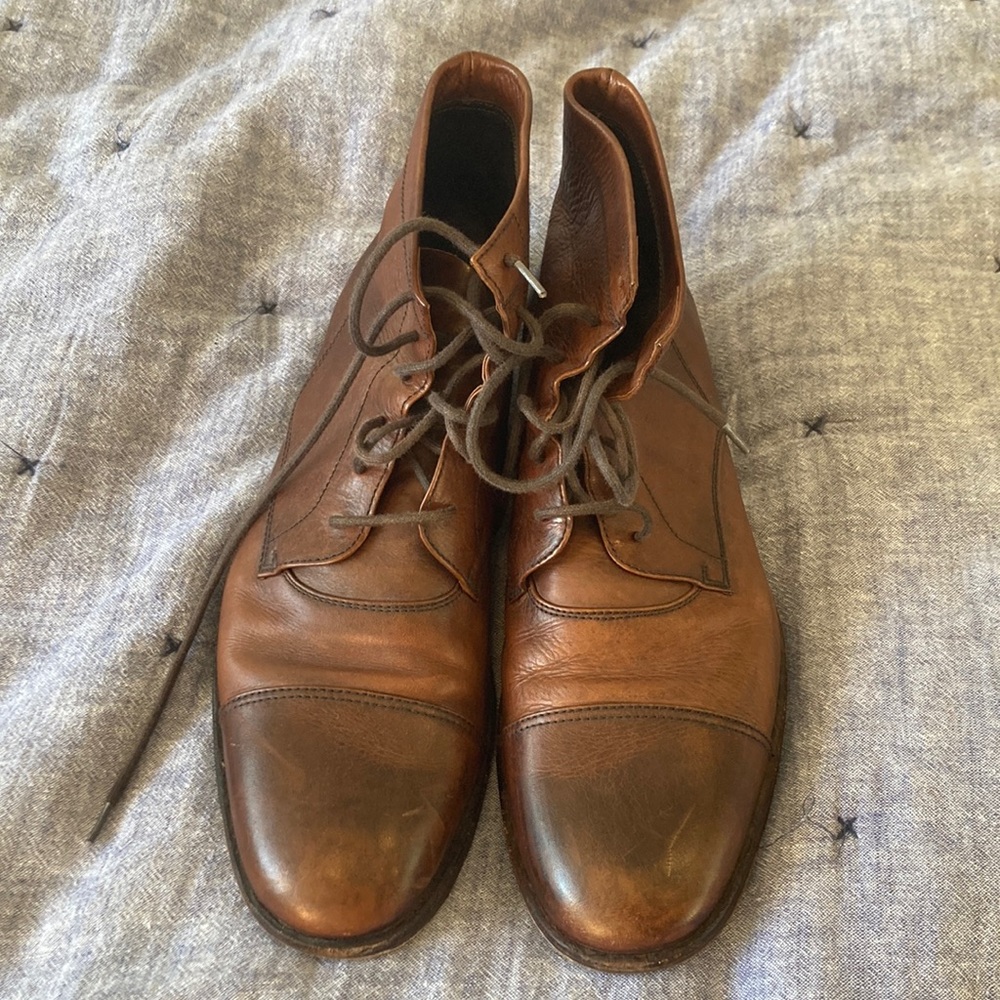 Frye boots. EUC. Minor wear on sturdy / sharp boots.